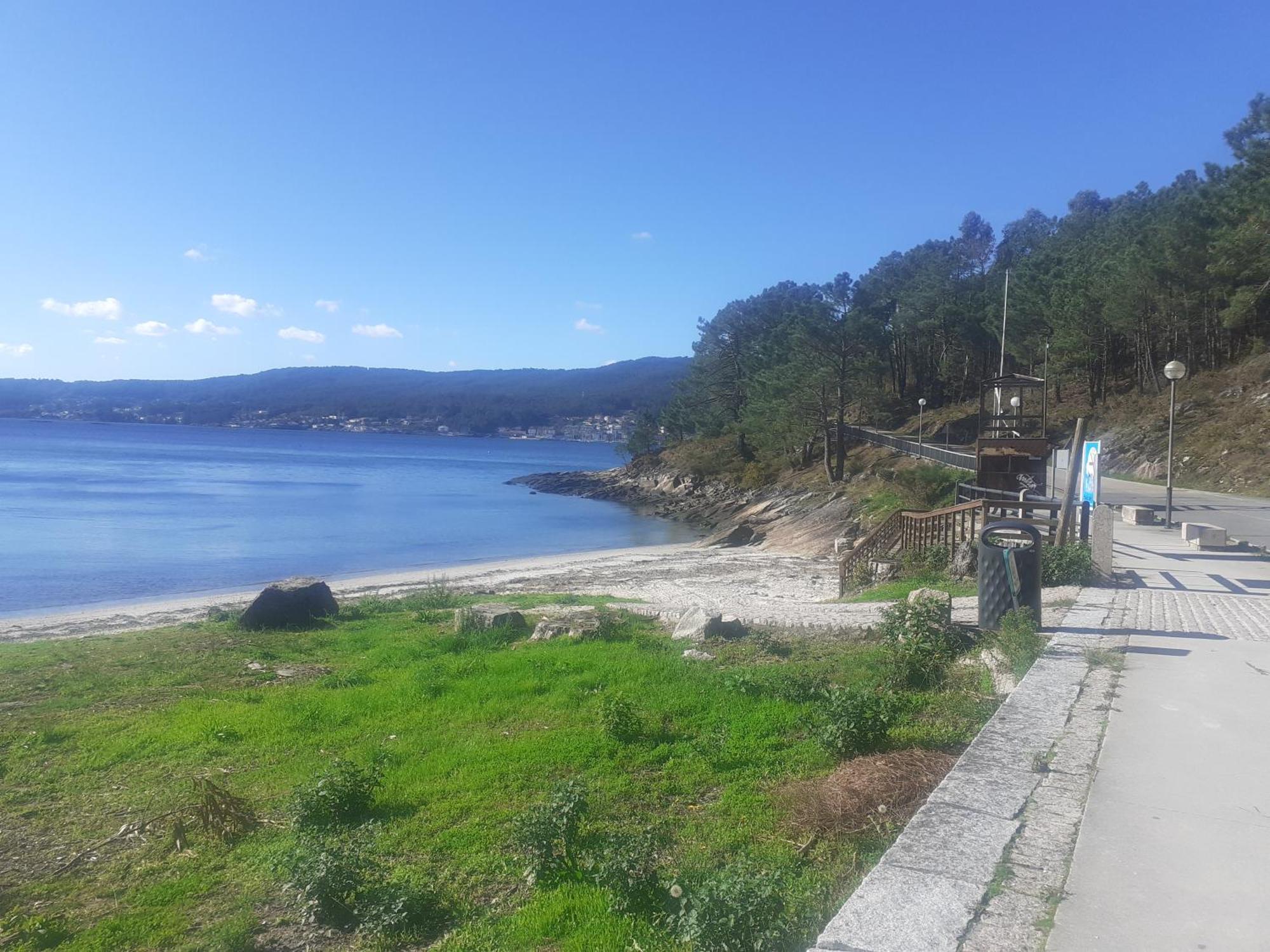 A Barca, Vivienda De Uso Turistico Apartment Poio Bagian luar foto